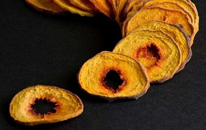 تصویر 1 از قیمت خرید هلو خشک زعفرانی + فروش ویژه
